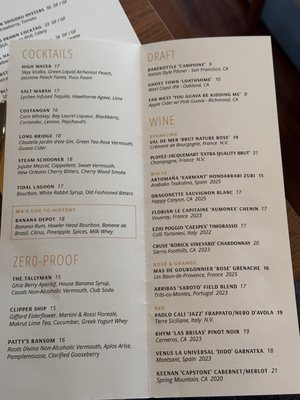 Menu photo 2 Sergeant Ma San Francisco, CA