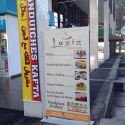 Laziz - Alguns produtos do cardápio