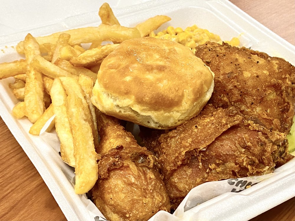 Food from Mike's Chicken
