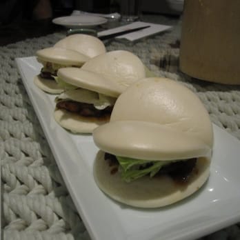 IPPUDO NY - row of pork belly bun - Ramen Near Me - New York, New York IPPUDO NY - row of pork belly bun - Ramen Near Me - New York, New York