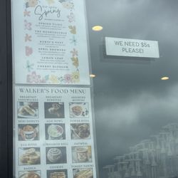 Walker's Coffee Company - Spring menu