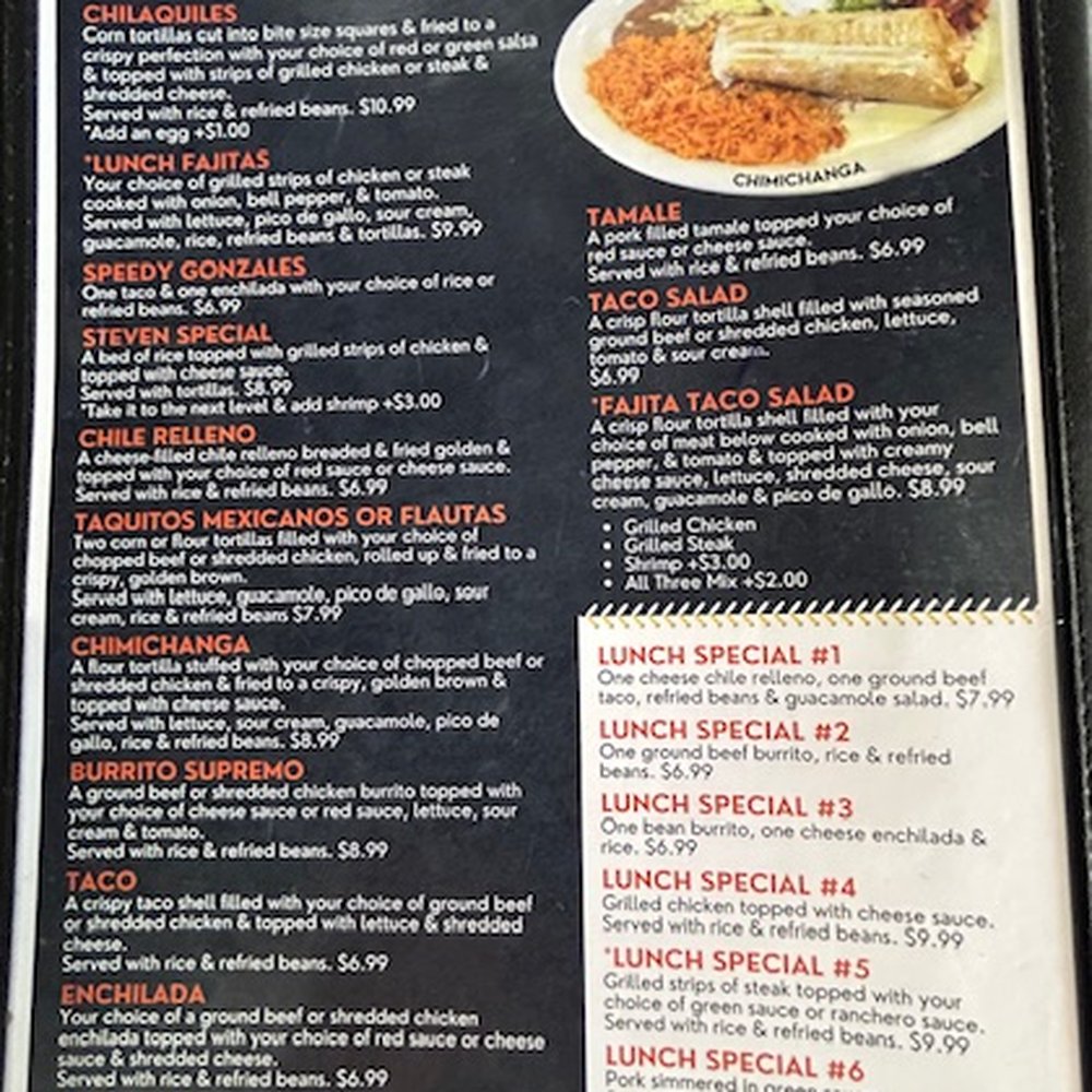 Don Miguel's Mexican Grill - Menu 7/25 - Mexican Near Me - Henryetta, Oklahoma Don Miguel's Mexican Grill - Menu 7/25 - Mexican Near Me - Henryetta, Oklahoma