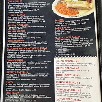 Don Miguel's Mexican Grill - Menu 7/25 - Mexican Near Me - Henryetta, Oklahoma