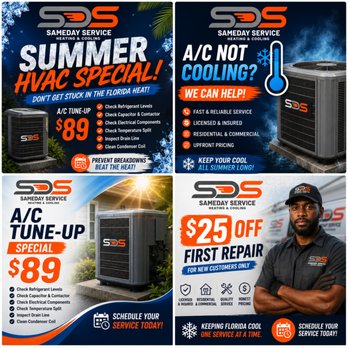Sameday Service Heating & Cooling - Heating & Air Conditioning/HVAC Near Me Sameday Service Heating & Cooling - Heating & Air Conditioning/HVAC Near Me