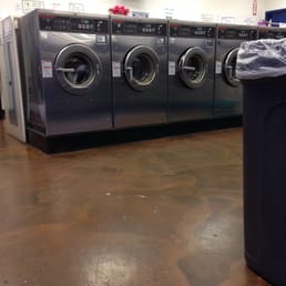 The $2.50 washers. They only take 23 minutes and did a good job cleaning.