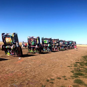 Cadillac Ranch - I doubt any of these cars could be repaired now! - Landmarks & Historical Buildings Near Me - Amarillo, Texas Cadillac Ranch - I doubt any of these cars could be repaired now! - Landmarks & Historical Buildings Near Me - Amarillo, Texas