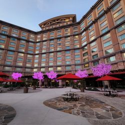Pala Casino Spa Resort - New "trees" outside.