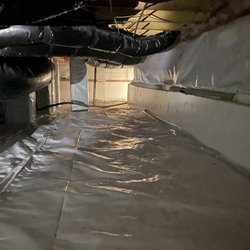 Canady's Termite & Pest Control - Encapsulated Crawlspace.
