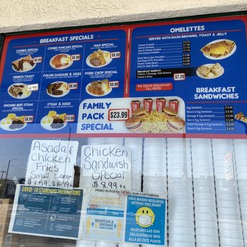 Primo Burgers - Breakfast menu - Tacos Near Me - Los Angeles, California Primo Burgers - Breakfast menu - Tacos Near Me - Los Angeles, California