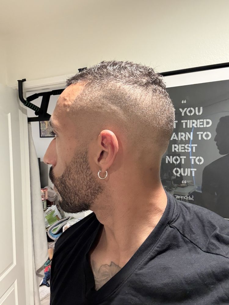 Cut & Dry Barbershop logo