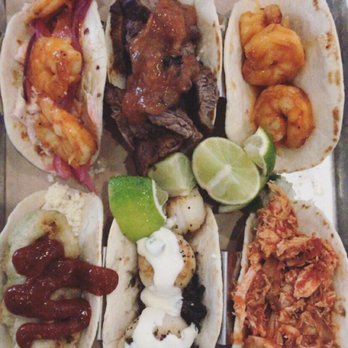 Vida Taco Bar - Must try the shrimp and scallops! - Tacos Near Me - Annapolis, Maryland