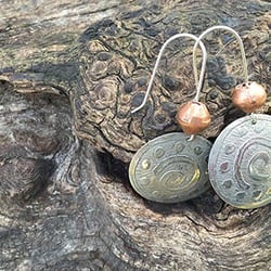 47 Degrees Art Gallery & Gift Shop - Silver & Copper Jewelry - Forged, etched, hammered, soldered, and rolled