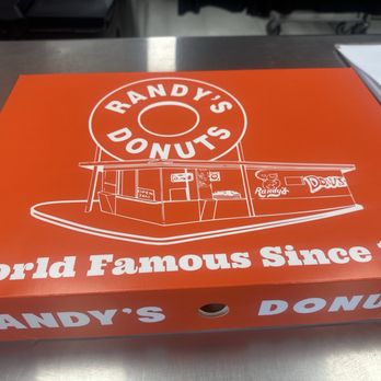 Randy's Donuts - Surprise box from TooGoodToGo!! - Donuts Near Me - Gilbert, Arizona Randy's Donuts - Surprise box from TooGoodToGo!! - Donuts Near Me - Gilbert, Arizona