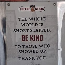 The absolute truth is in this  sign. I hope, but doubt that most customers pay attention to it. I'm a retired retail manager.