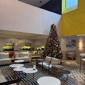 Hilton San Jose - Bar lobby - Hotels Near Me - San Jose, California