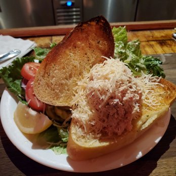 F Street Station - Sourdough Crab Sandwich - American Near Me - Anchorage, Alaska