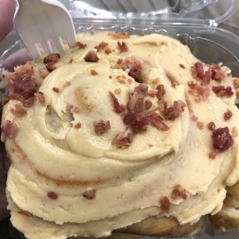 Rise Up Bakery - Maple Bacon Cinnamon roll - Bakeries Near Me - Gilbert, Arizona Rise Up Bakery - Maple Bacon Cinnamon roll - Bakeries Near Me - Gilbert, Arizona