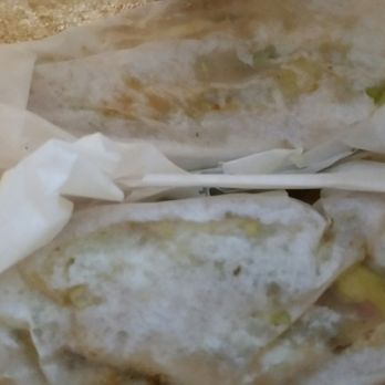 La Huerta Juice Bar - Nice! They cut it & wrapped it in half! - Mexican Near Me - Oxnard, California