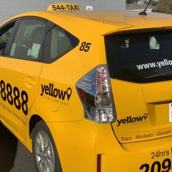 Yellow Cab Company - 209-888-8888 Perfect space for luggage