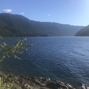 Lake Crescent - Lake view from the road, June 2020 - Hiking Near Me - Port Angeles, Washington