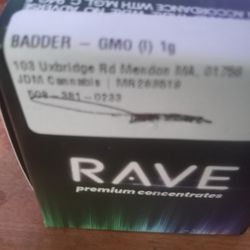 JDM Cannabis - Badder 1g gmo