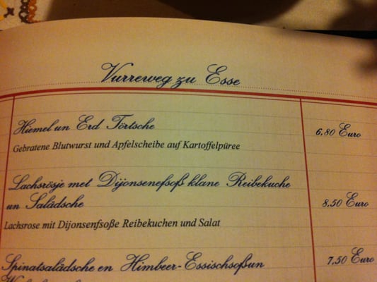 Menu photo 4 Historische Weinwirtschaft Oberwesel, RP Menu photo 4 Historische Weinwirtschaft Oberwesel, RP