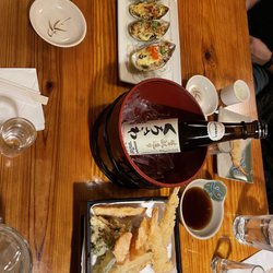 Jun's Authentic Japanese - Sake, oysters, calamari