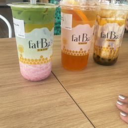 Matcha strawberry latte