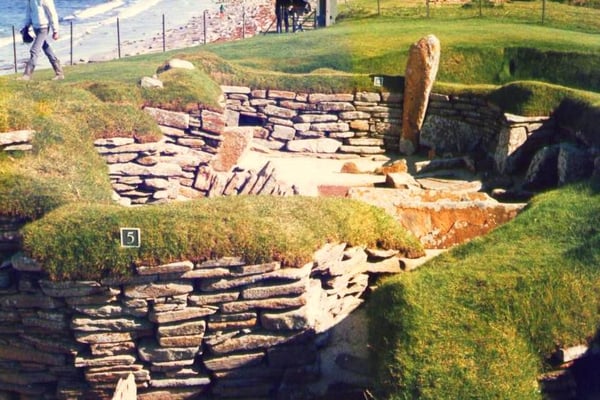 Skara Brae Prehistoric Village by null