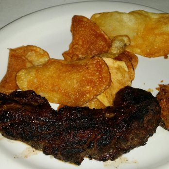 Echo & Rig - Rib cap. Comes with housemade chips and a stuffed mushroom - Steakhouses Near Me - Las Vegas, Nevada Echo & Rig - Rib cap. Comes with housemade chips and a stuffed mushroom - Steakhouses Near Me - Las Vegas, Nevada