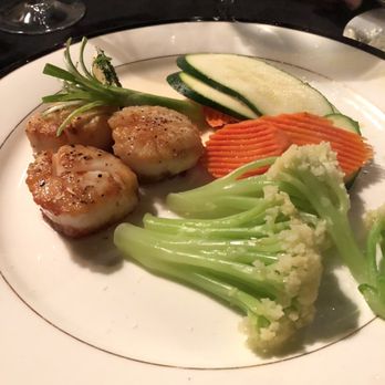 Antiquity Restaurant - Scallops made special for me, no sauce w/steamed veggies $29 - Seafood Near Me - Albuquerque, New Mexico Antiquity Restaurant - Scallops made special for me, no sauce w/steamed veggies $29 - Seafood Near Me - Albuquerque, New Mexico