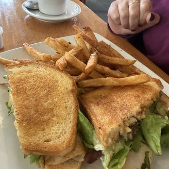 Cheddar Box Too - Turkey and Brie ($14.75) with a side of French Fries - Breakfast & Brunch Near Me - Louisville, Kentucky Cheddar Box Too - Turkey and Brie ($14.75) with a side of French Fries - Breakfast & Brunch Near Me - Louisville, Kentucky