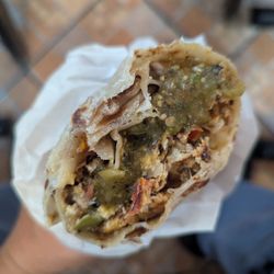 Machaca burrito