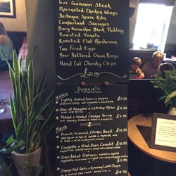The Wilton Arms - Specials menu and the largest mixed grill I've seen!!
