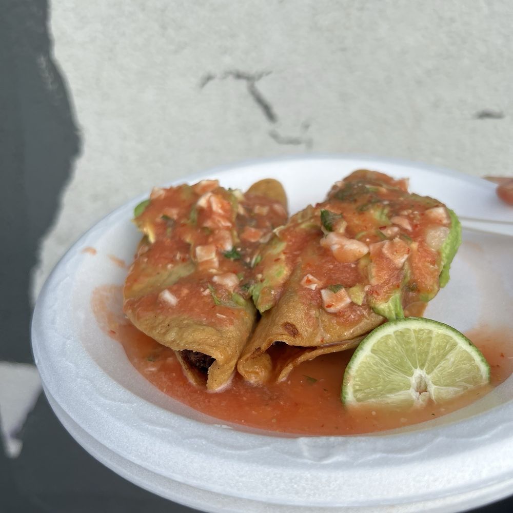 Mariscos Jalisco - Shrimp tacos. Amazing - Seafood Near Me - Los Angeles, California
