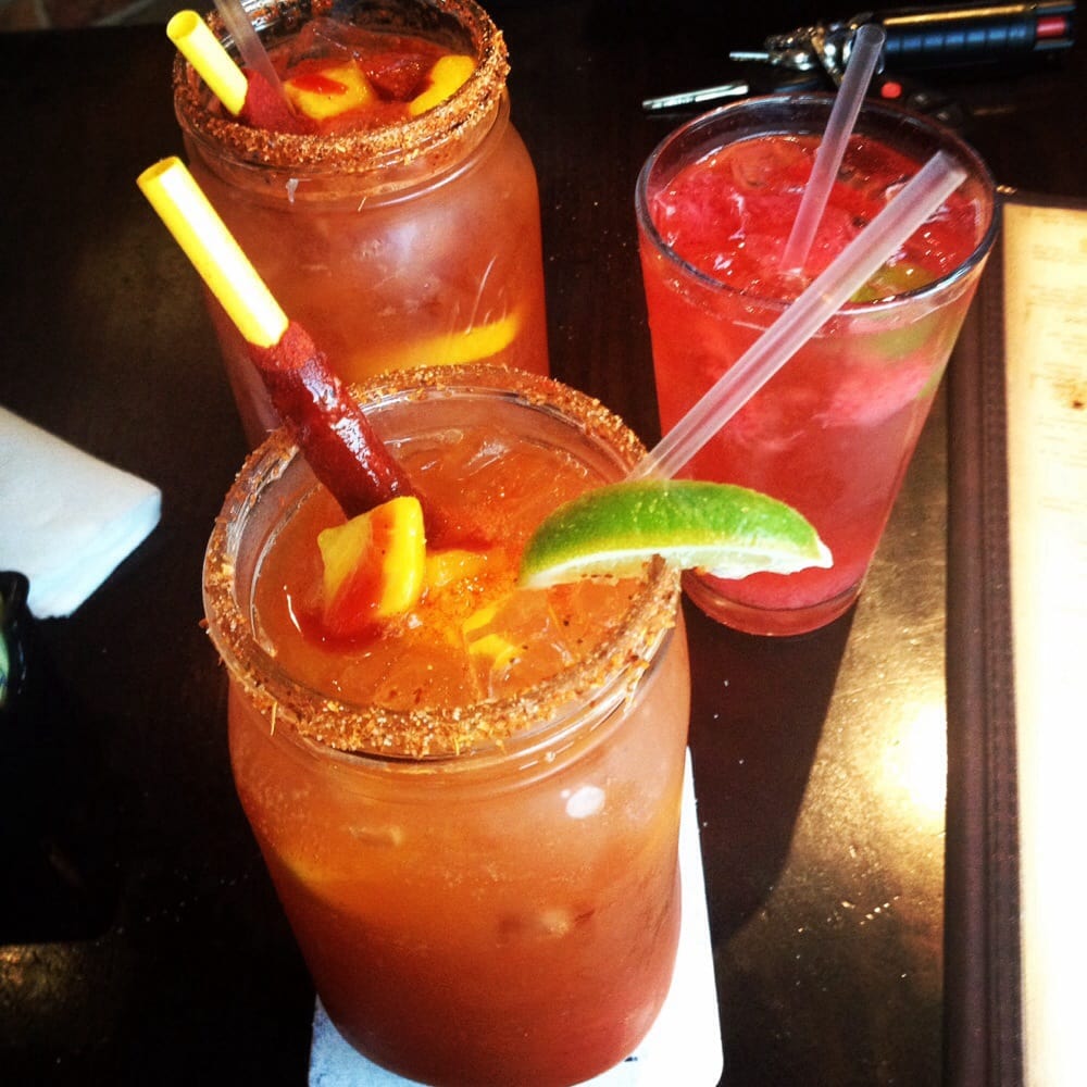 Two Mangoneada Micheladas And California Love Super Yummy Yelp
