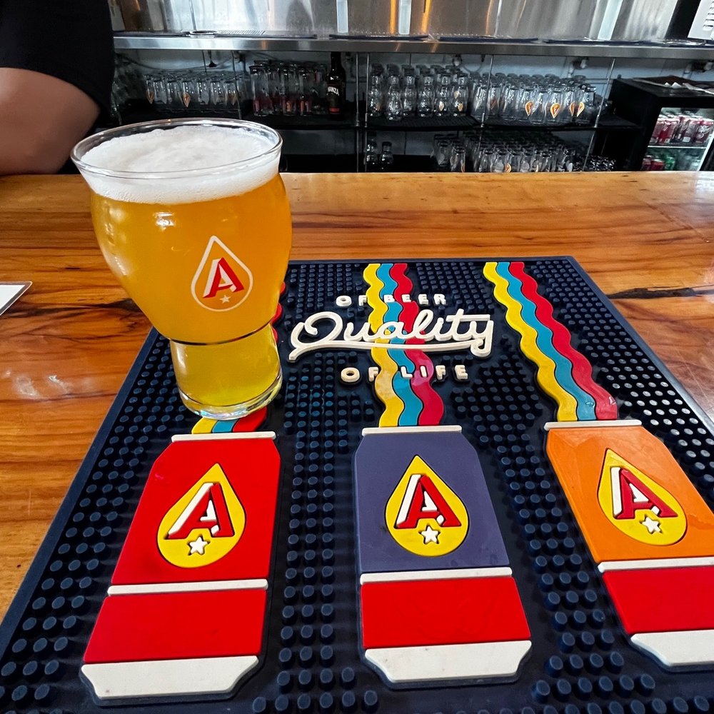 Austin Beerworks - Hazy with their AB logo. - Breweries Near Me - Austin, Texas Austin Beerworks - Hazy with their AB logo. - Breweries Near Me - Austin, Texas