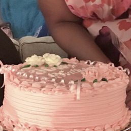 Pink Strawberry Cake