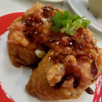 Genki Sushi - Spicy bomb....it's a little on the sweet side.not sure if it's supposed to be that way - Sushi Bars Near Me - Kahului, Hawaii Genki Sushi - Spicy bomb....it's a little on the sweet side.not sure if it's supposed to be that way - Sushi Bars Near Me - Kahului, Hawaii