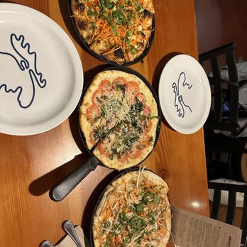 Moose's Tooth - Spicy Thai Chicken (Medium) Margherita (Medium) Amazing Apricot (Medium) - Pizza Near Me - Anchorage, Alaska Moose's Tooth - Spicy Thai Chicken (Medium) Margherita (Medium) Amazing Apricot (Medium) - Pizza Near Me - Anchorage, Alaska