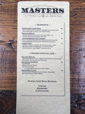 Masters Kitchen and Cocktail by null