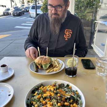 Wildseed - RESET SALAD VEGGIE BURGER - Vegan Near Me - San Francisco, California Wildseed - RESET SALAD VEGGIE BURGER - Vegan Near Me - San Francisco, California