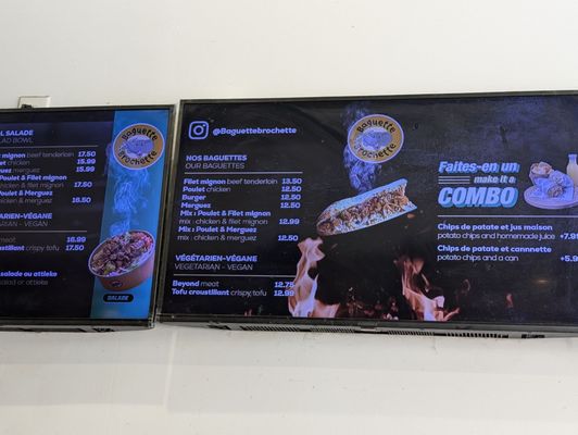 Baguette Brochette Plateau by null