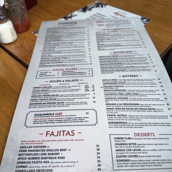Ambriza - Menu - Mexican Near Me - Houston, Texas Ambriza - Menu - Mexican Near Me - Houston, Texas