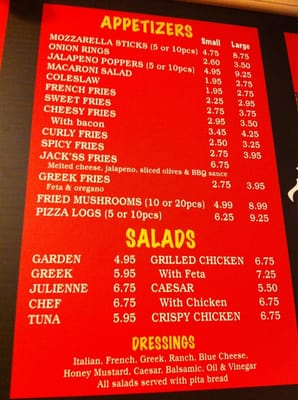 Menu photo 1 Jack'ss BBQ & Pizza Rochester, NY