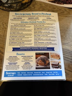 Menu photo 4 Hofbrauhaus Pittsburgh Pittsburgh, PA