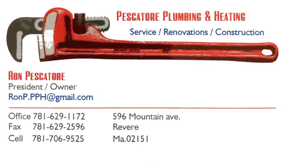 Slide of Pescatore Plumbing & Heating