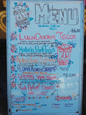 Menu photo 2 Speedy's Cowabunga Springfield, MO