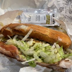 Publix Supermarket - 6 in jerk turkey sub with turkey, cheese, bacon, honey mustard, salt and pepper