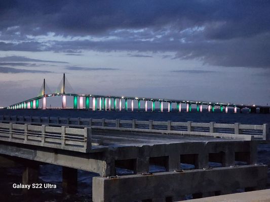 Sunshine Skyway Bridge by null